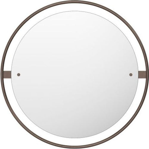 Photo of Nimbus Mirror - Bronzed Brass - Ø60 cm - Full Body Mirrors - Krøyer-setter-lassen - Brown