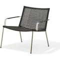 Straw Anthracite - Outdoor armchairs - Foersom & Hiort-lorenzen Mdd - Natural material/metal