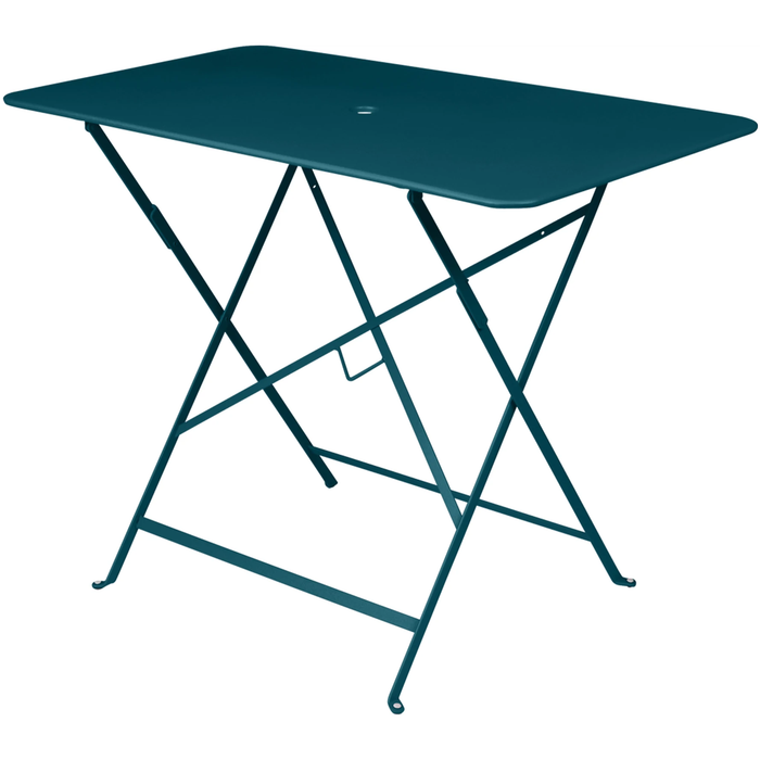 Photo of Bistro Table 97 x 57 cm, Acapulco Blue - Garden Table - Blue - Metal