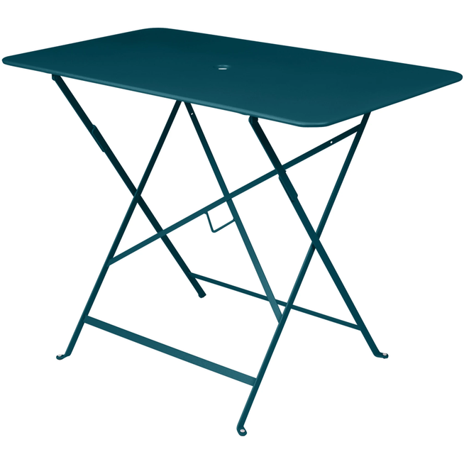Photo of Bistro Table 97 x 57 cm, Acapulco Blue - Garden Table - Blue - Metal