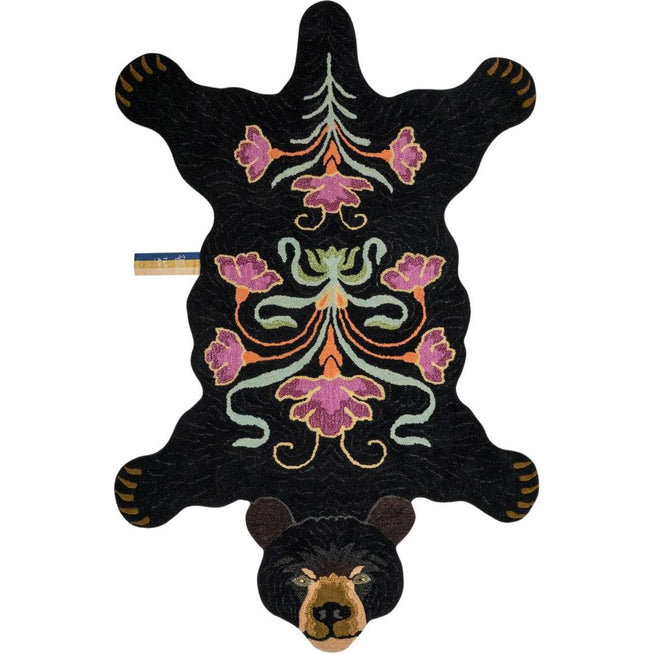 Photo of Blooming Black Bear Rug XL - 1.45.10.093.900.6