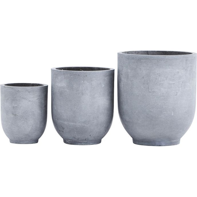 Photo of Farm Flower Pot Set Concrete Appearance