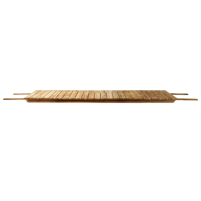 Photo of M4 Together Intermediate Plate for M2 and M3 90x185 cm - Solid Teak/Natural