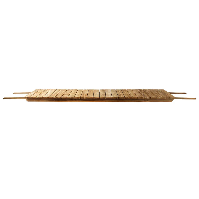 Photo of M4 Together Intermediate Plate for M2 and M3 90x185 cm - Solid Teak/Natural