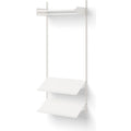 Thumbnail photo of New Works Wardrobe Shelf 1 - Reolsystem - White / White - H190 X W83,5 X D35,5 Cm