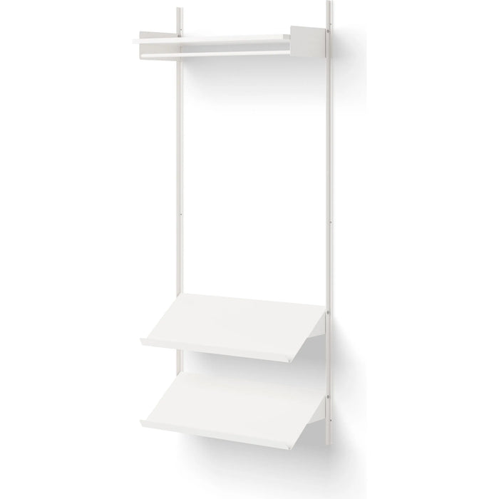 Photo of New Works Wardrobe Shelf 1 - Reolsystem - White / White - H190 X W83,5 X D35,5 Cm