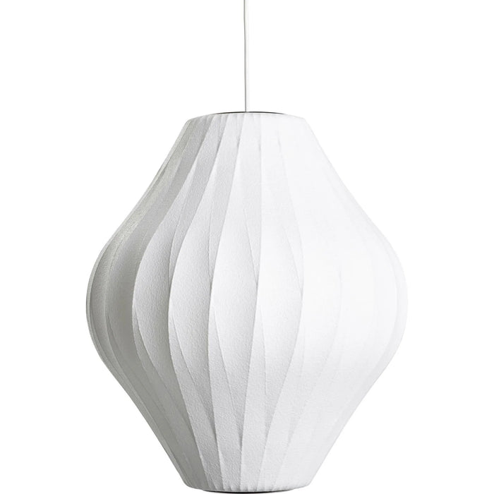Photo of Nelson Pear Bubble Crisscross Pendant Lamp