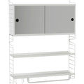 Thumbnail photo of String Wall Rack 75x20, White, 2-pack - Shelving - Nils Strinning - White - Metal