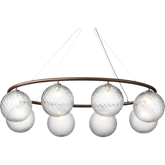 Photo of Miira 8 Oval Chandelier