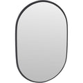 Thumbnail photo of Look Oval Mirror - Anthracite - Half Body Mirrors - Peter J. Lassen - Black