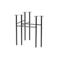 Thumbnail photo of Mingle Table Legs W68 Set of 2 - Black