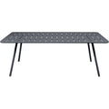 Thumbnail photo of Luxembourg Table 207 X 100 - Anthracite - Matbord Utomhus - Frédéric Sofia - Grå - Metall