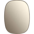Framed Mirror Small, Taupe/taupe Glass - Half Body Mirrors - Anderssen & Voll - Beige