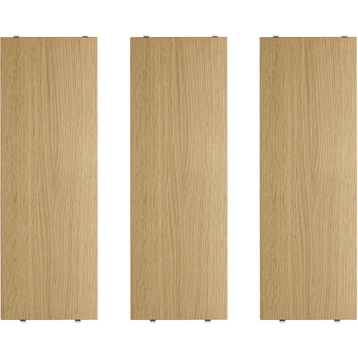 Photo of String Shelves 58x20, Oak, 3-pack - Shelving - Nils Strinning - Wood-coloured - Wood