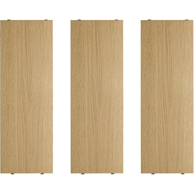 Photo of String Shelves 58x20, Oak, 3-pack - Shelving - Nils Strinning - Wood-coloured - Wood