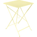 Thumbnail photo of Bistro Table 57x57 cm Frosted Lemon A6 - Garden Table - Yellow - Metal