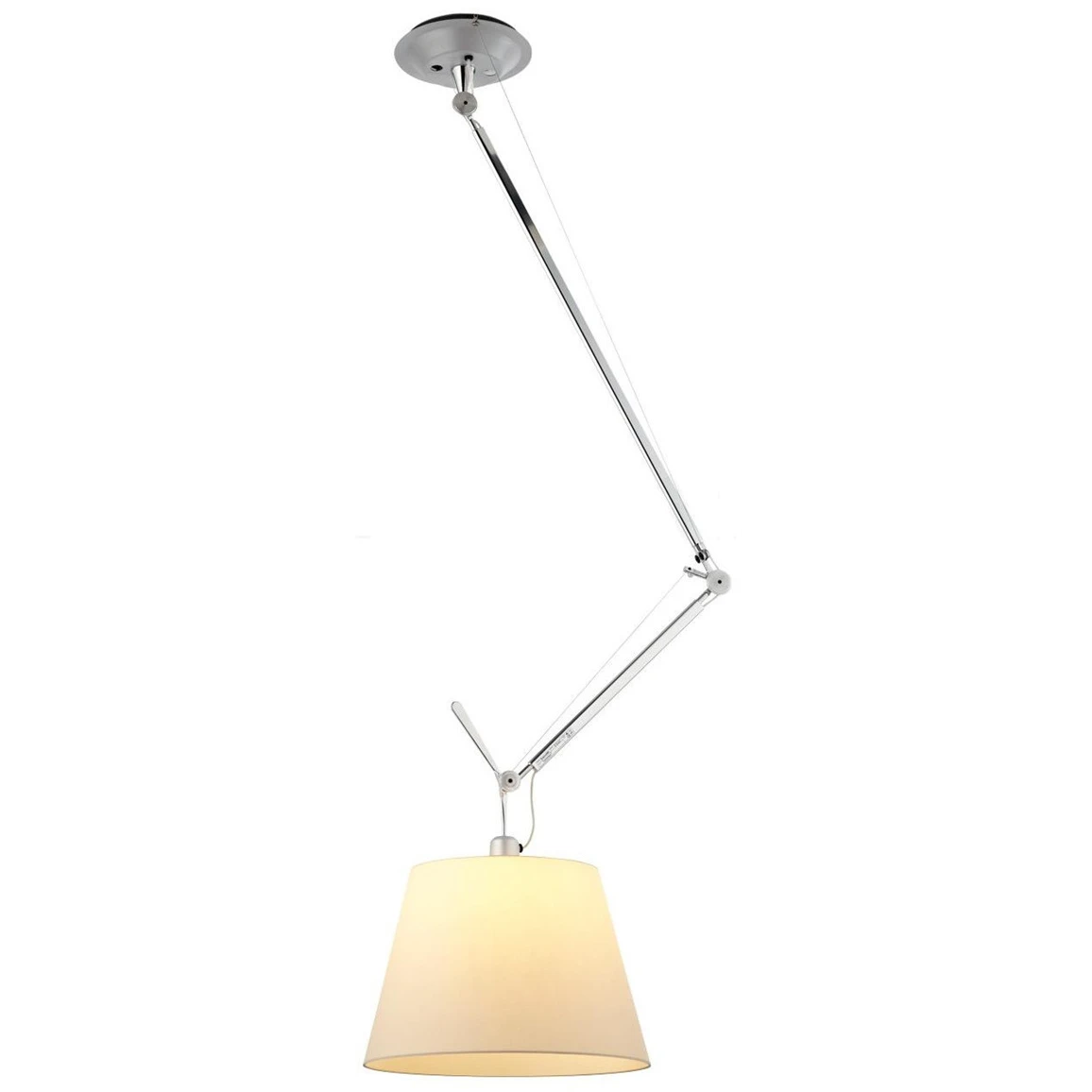 Tolomeo Decentrata Pendant Ø360 Parchment