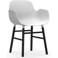 Thumbnail photo of Form Armchair Wood - Spisebordsstol - Black Oak /