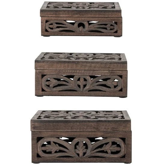 Etta Storage Boxes Set of 3 Pieces