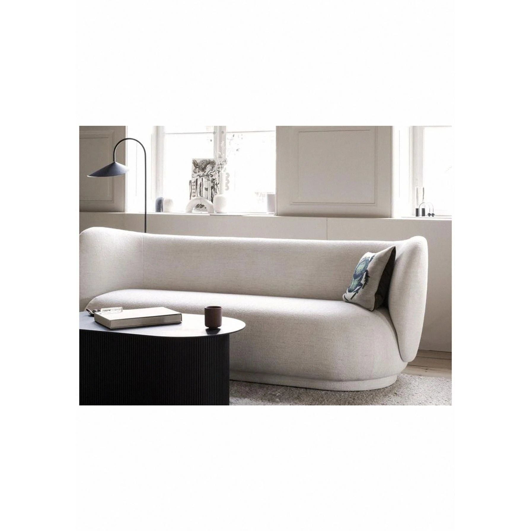 Rico Three Seater Sofa - Brushed