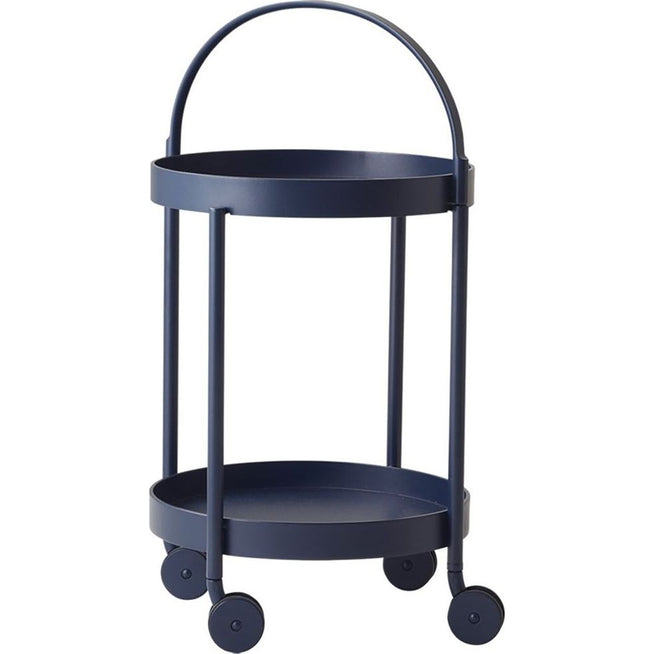 Photo of Roll Trolley - Trolley - Midnight Blue - Ø: 44 x H: 78 cm