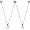 Les Acrobates de Gras No 324 - Glass Ball Pendant Lamp