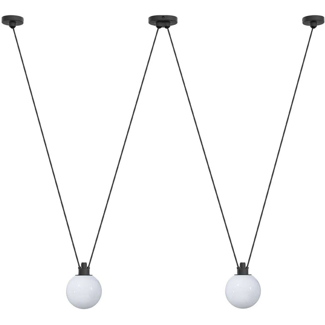 Photo of Les Acrobates de Gras No 324 - Glass Ball Pendant Lamp