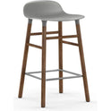 Form Bar Stool 65 Cm Walnut