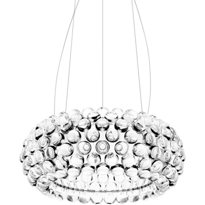 Photo of Caboche Plus Media Led - Transparent - Incl. 23w 2700 K 3200 Lm - Dimmable - Pendant Lamps - White
