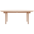 Thumbnail photo of Carl Hansen - Ch338, oiled beech, with space for 2 extension leaves - Dining table - Hans J. Wegner - Wood-coloured - Wood