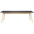 Thumbnail photo of C35c Dining Table 95x220 Cm Dark Grey-oak Nature Lacquered