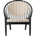Poul M. Volther Armchair - J166 Jørna - Black/beige
