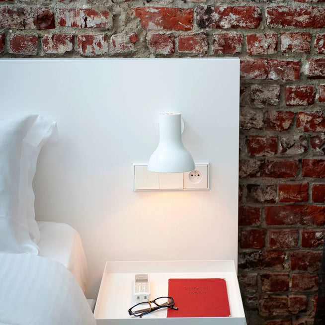 Photo of Type 75 Mini Wall Lamp Alpine White - Bedside Lamps