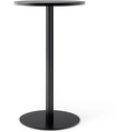 Thumbnail photo of Harbour Column Counter Table Ø60 Charcoal Linoleum Tabletop With Black Base - Barbord - Norm Architects - Grå - Metall/trä/plast