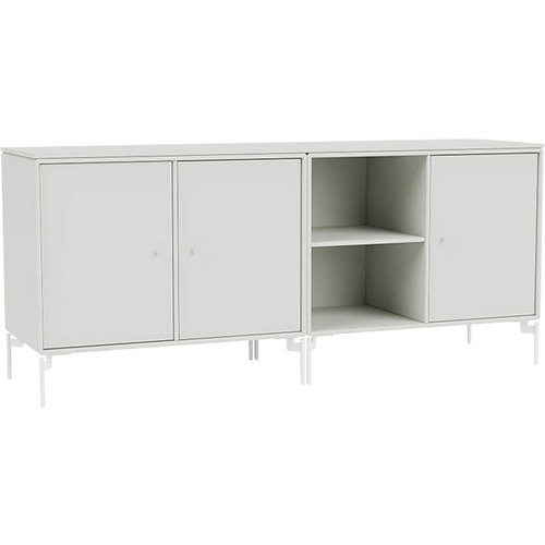 Photo of Save Lowboard - Nordic / Snow Legs - Sideboards - Peter J. Lassen - Grey - Mdf