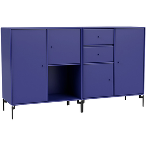 Photo of Couple Sideboard - Monarch / Black Legs - Sideboards - Peter J. Lassen - Blå - Mdf