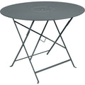 Thumbnail photo of Floréal Table Ø96 - Storm Grey - Outdoor dining table - Grey - Metal