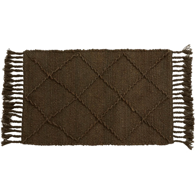 Photo of Jutan Rug S Brown/green 90x60cm