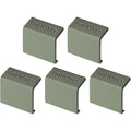 Thumbnail photo of Mini Stacked Storage Systems Clips, Dusty Green, 5 St - Hyllsystem - Julien De Smedt - Grön - Metall