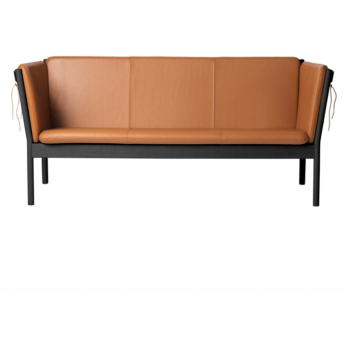 Photo of J149 3-pers. Sofa - Black lacquered oak