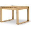 Carl Hansen - Bk16 Side Table, Outdoor, Untreated Teak - Small Table & Side Table Outdoor - Bodil Kjær - Wood