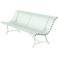Thumbnail photo of Louisiane Bench 200 cm Ice Mint A7 - Garden Benches - Yellow - Metal