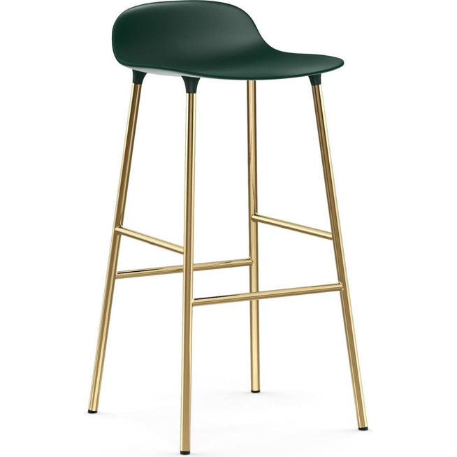 Photo of Form Bar Stool 75 Cm Brass