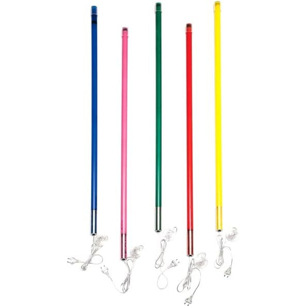 Photo of Linea Neon Lamp - Blue - Shade Lamps - Alessandro Zambelli,selab - Wood-coloured,blue