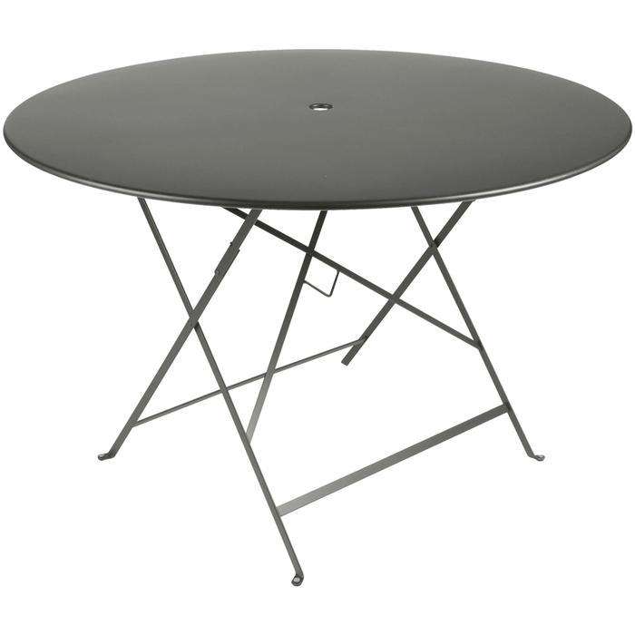 Photo of Bistro Table Ø 117 cm, Rosemary - Outdoor dining table - Green - Metal