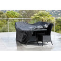 Thumbnail photo of Cane-line Cover - Cover - Cover 3 - 5605s: Dining tables max. 210 cm incl. 6 chairs - W: 215 x D: 145 x H: 100 cm