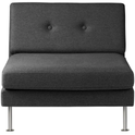 Unit10 Sofa Module - Firhøj - Middle Module - Grey-Beige