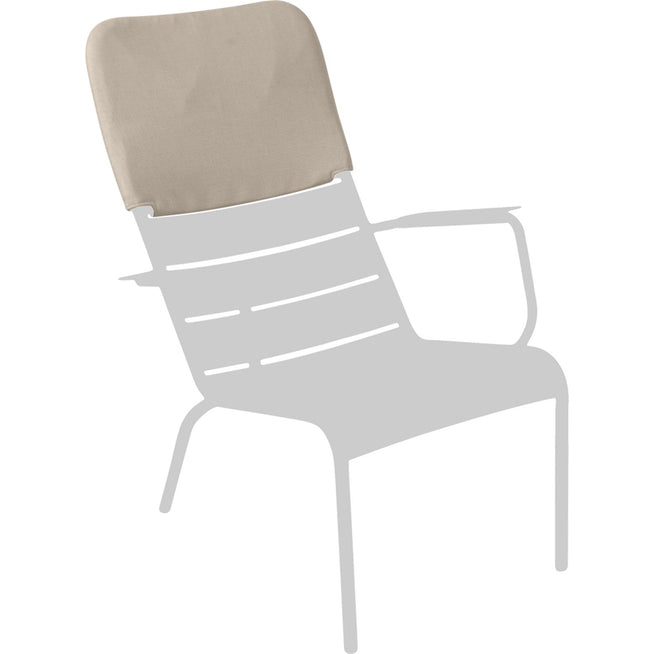 Photo of Luxembourg Low Armchair Headrest - Nutmeg