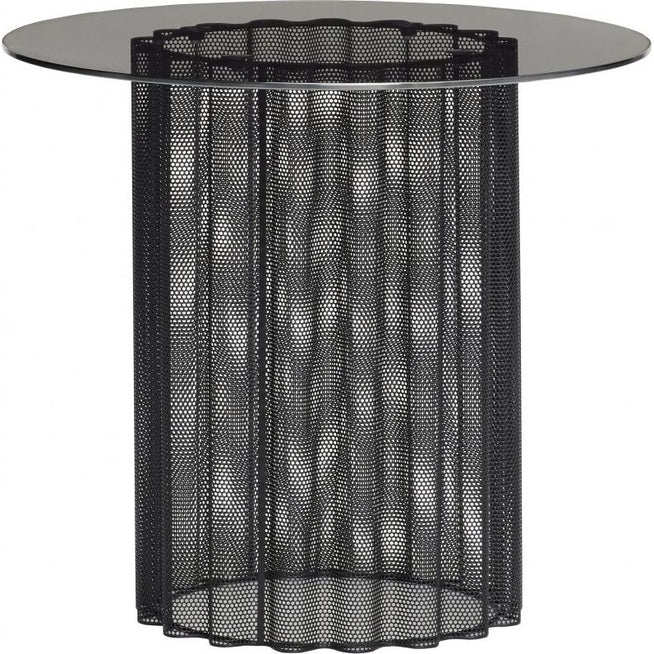 Photo of Metal / Glass Side Table - Black