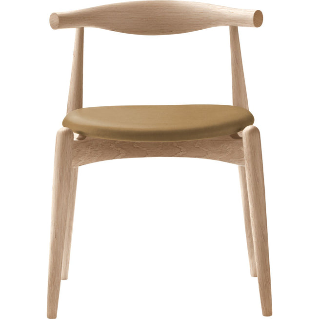 Photo of Carl Hansen - Ch20, White Oiled Oak, Leather Group B Thor - 325 - Dining Chairs - Hans J. Wegner - Wood